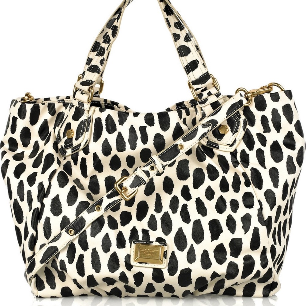 Marc by Marc Jacobs Franny Animal-Print PVC Tote